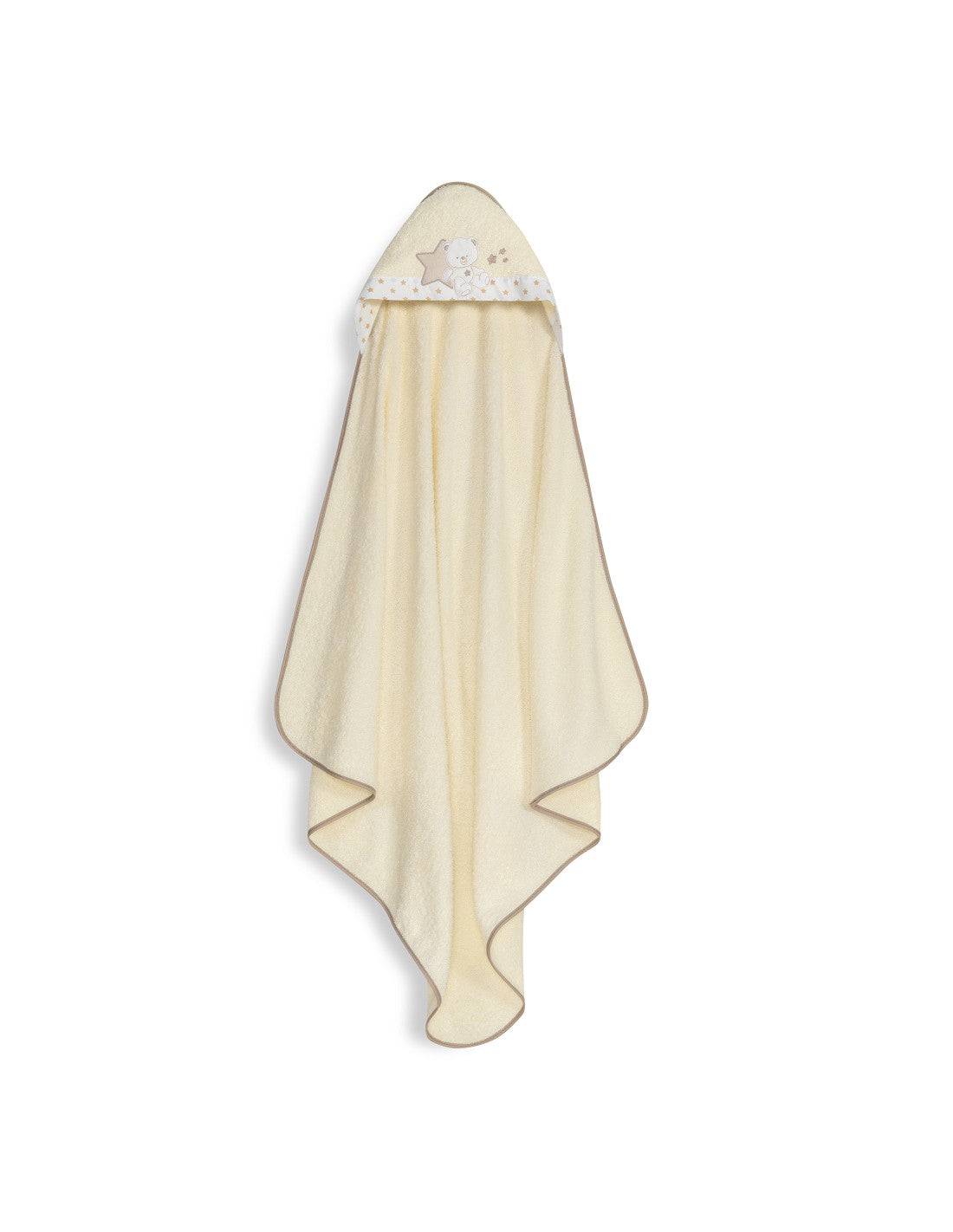 CAPA DE BAÑO Y GORRO OSITO SENTADO INTERBABY