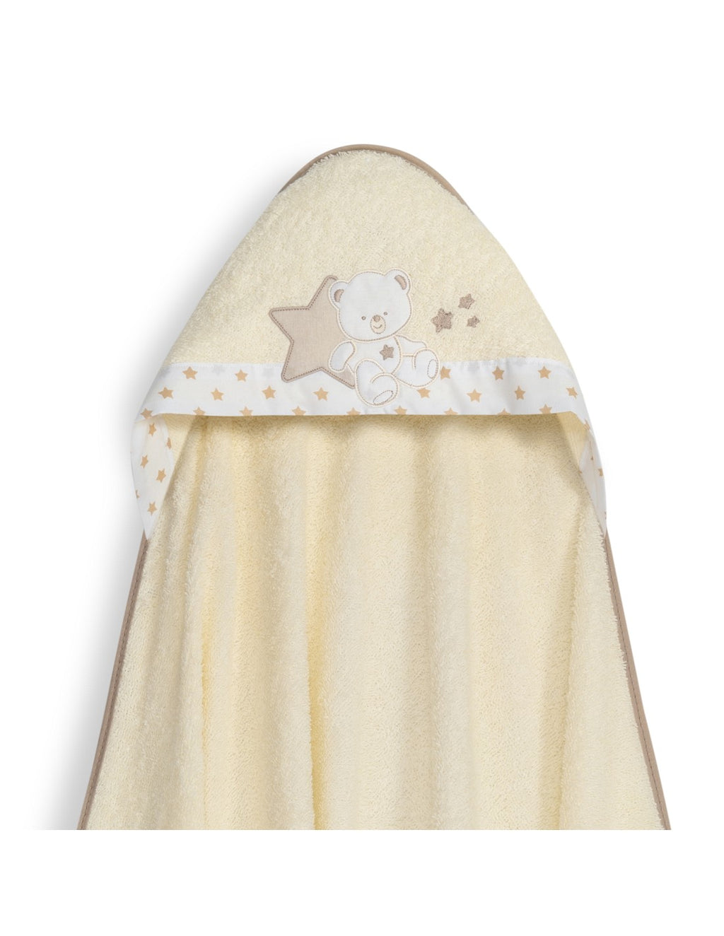 CAPA DE BAÑO Y GORRO OSITO SENTADO INTERBABY