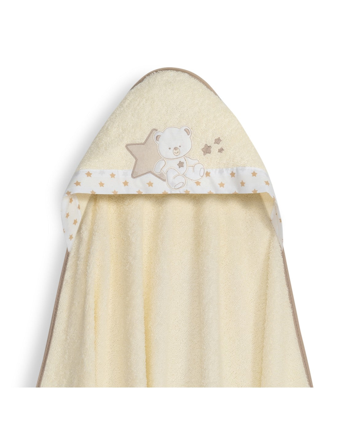 CAPA DE BAÑO Y GORRO OSITO SENTADO INTERBABY