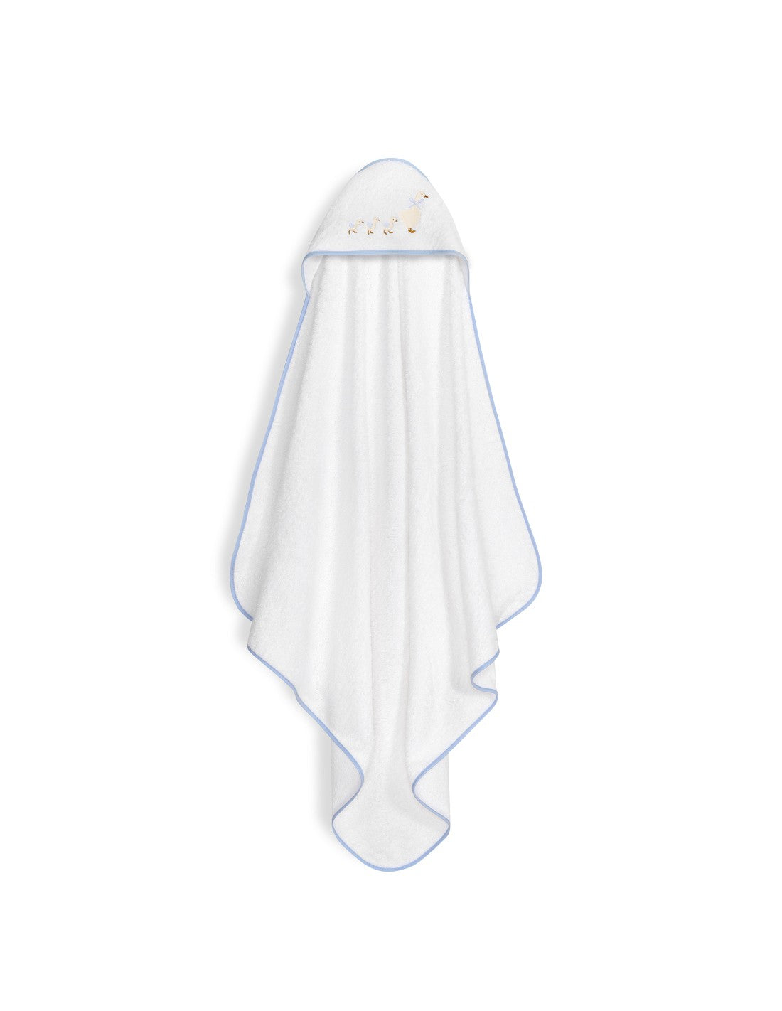 CAPA DE BAÑO Y  GORRO PATITOS FAMILIA INTERBABY