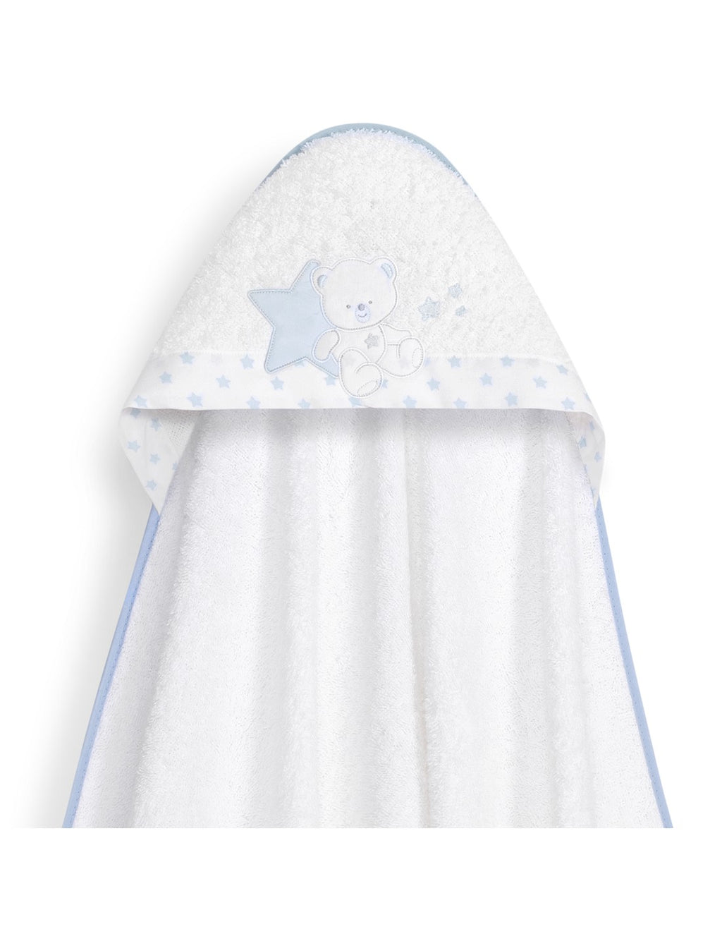 CAPA DE BAÑO Y GORRO OSITO SENTADO INTERBABY