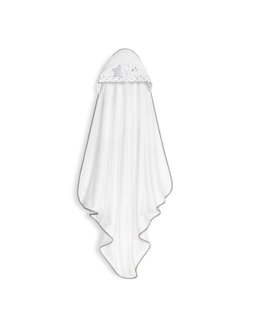 CAPA DE BAÑO Y GORRO OSITO SENTADO INTERBABY
