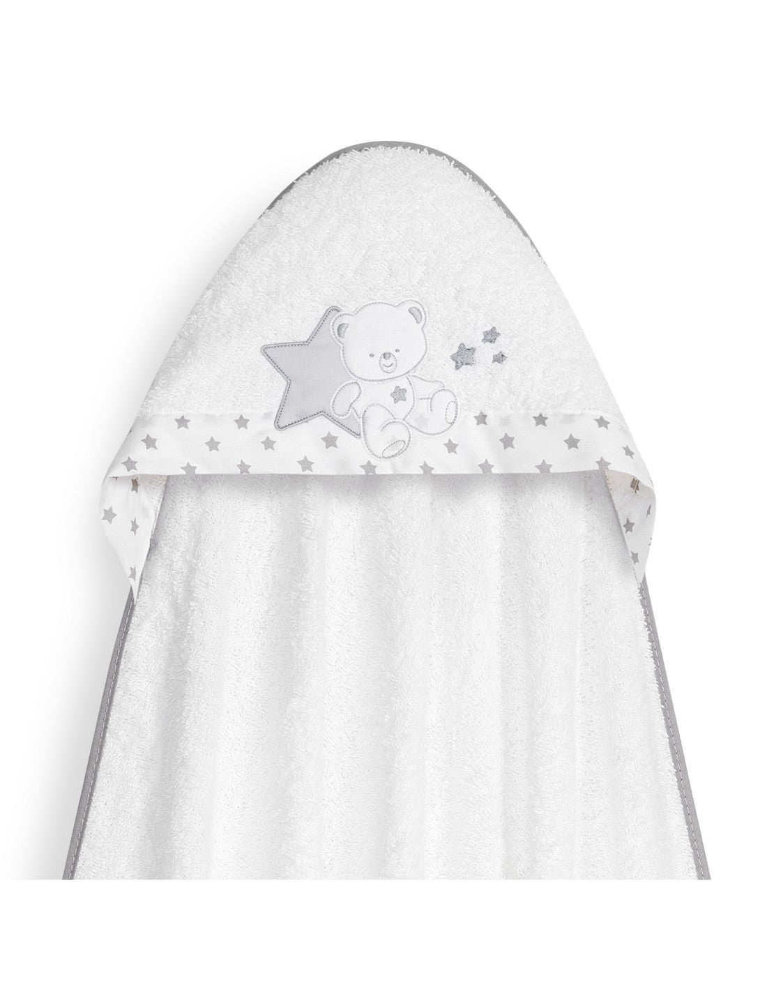 CAPA DE BAÑO Y GORRO OSITO SENTADO INTERBABY