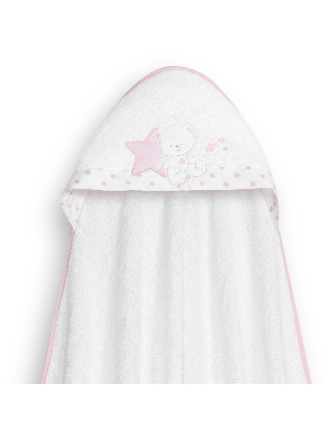 CAPA DE BAÑO Y GORRO OSITO SENTADO INTERBABY