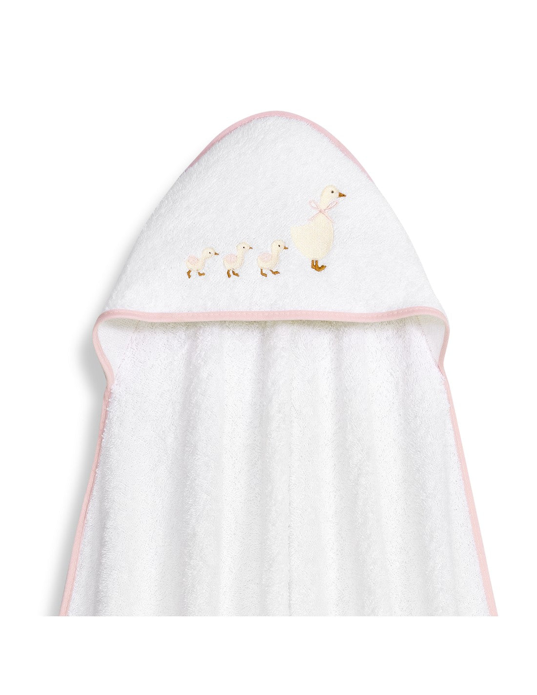 CAPA DE BAÑO Y  GORRO PATITOS FAMILIA INTERBABY