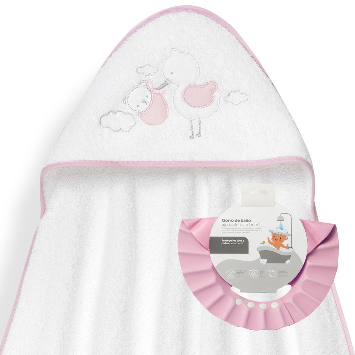 CAPA DE BAÑO CIGUEÑA. INTERBABY