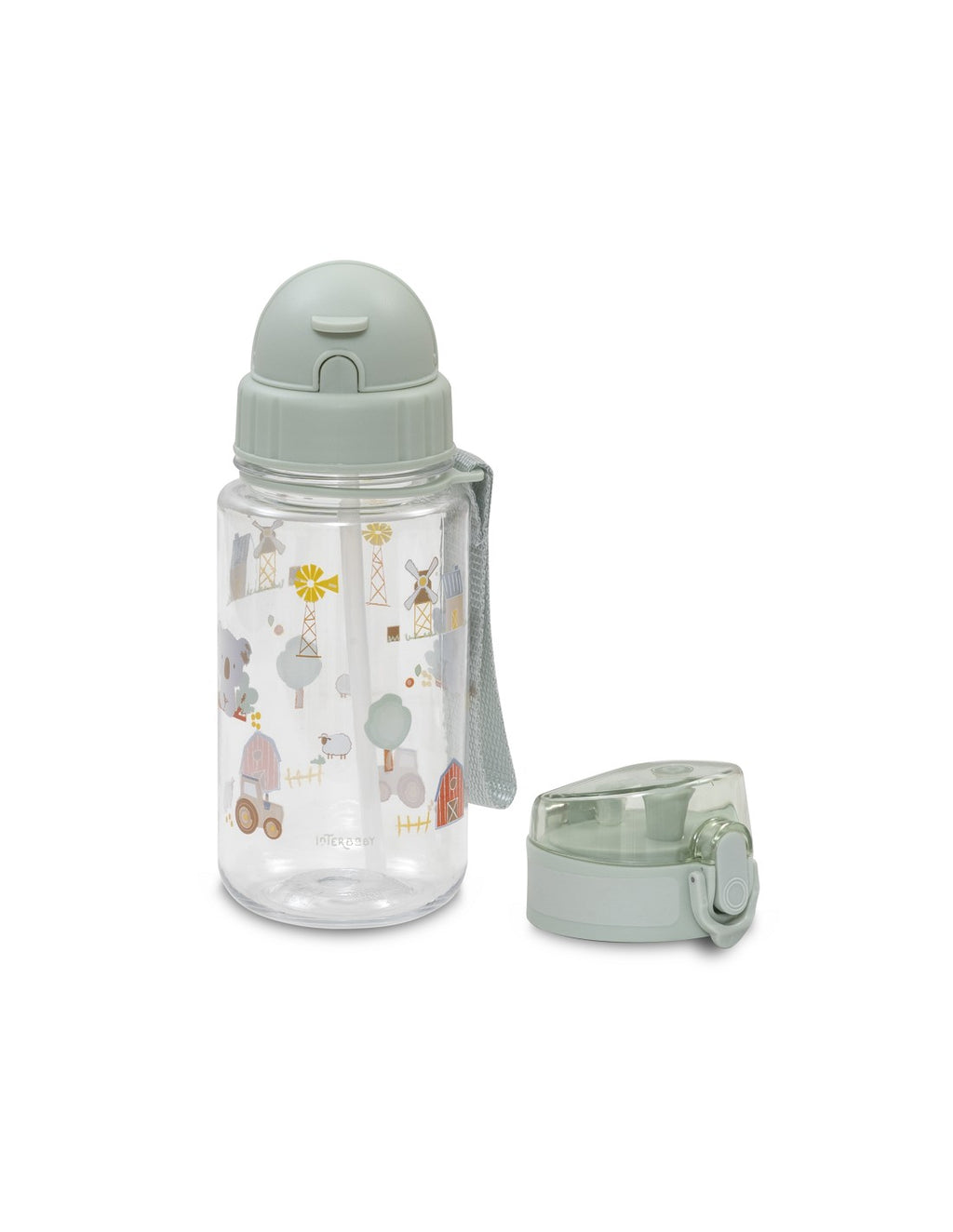 BOTELLA CON BOQUILLAS 350ML KOALA INTERBABY