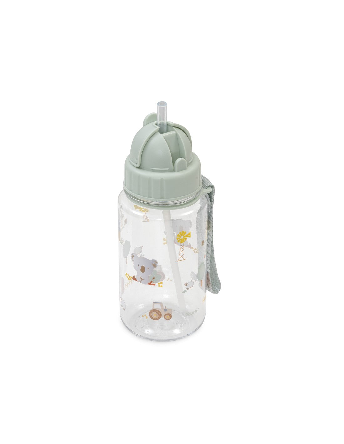 BOTELLA CON BOQUILLAS 350ML KOALA INTERBABY