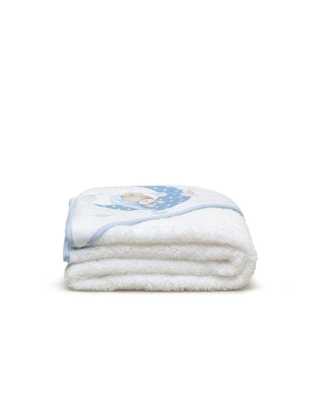 CAPA DE BAÑO Y BABERO BEAR SLEEPING INTERBABY