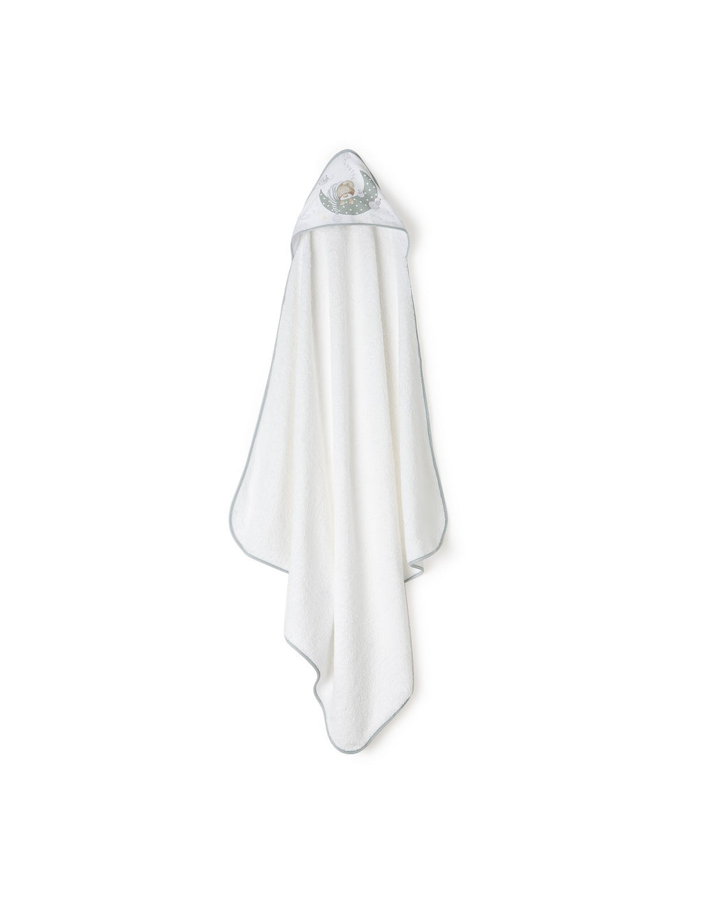 CAPA DE BAÑO Y BABERO BEAR SLEEPING INTERBABY