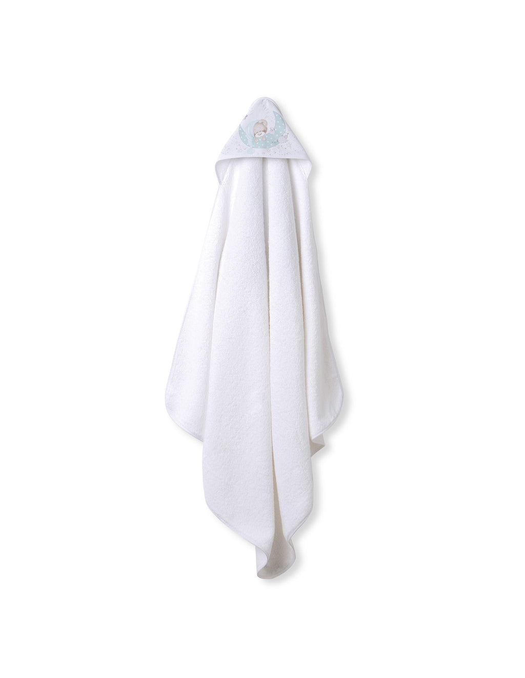 CAPA DE BAÑO Y BABERO BEAR SLEEPING INTERBABY