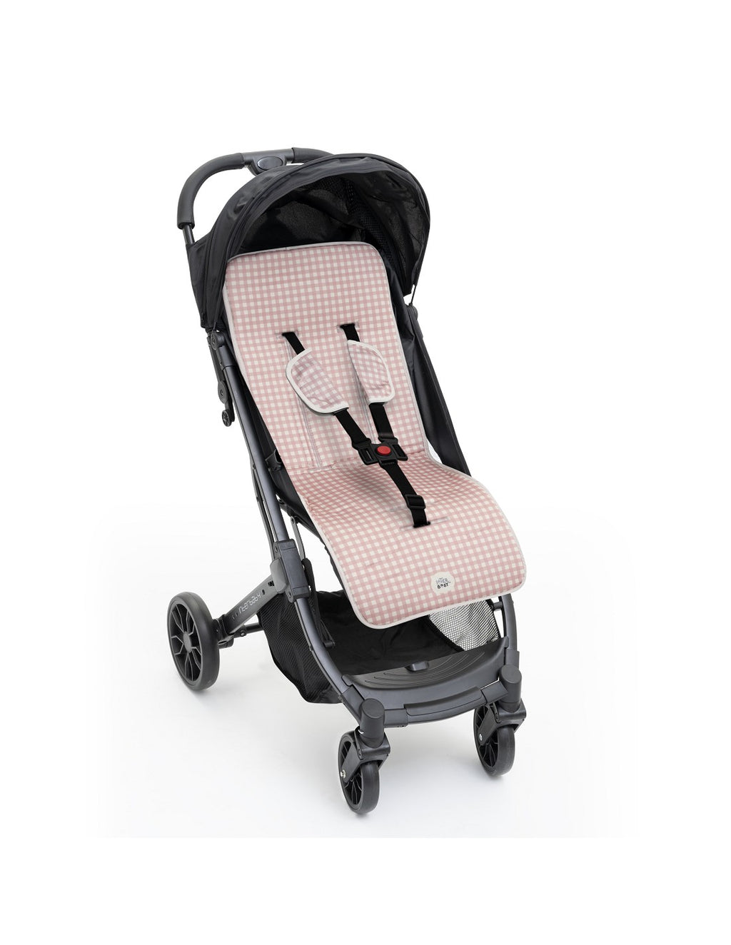 COLCHONETA UNIVERSAL VICHY ROSA INTERBABY