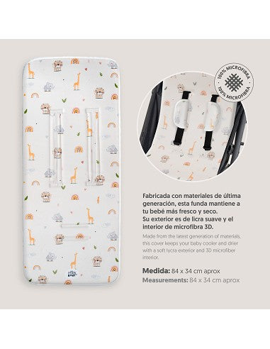 COLCHONETA MODELO SAFARI BEIGE INTERBABY