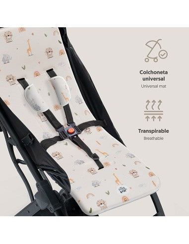 COLCHONETA MODELO SAFARI BEIGE INTERBABY