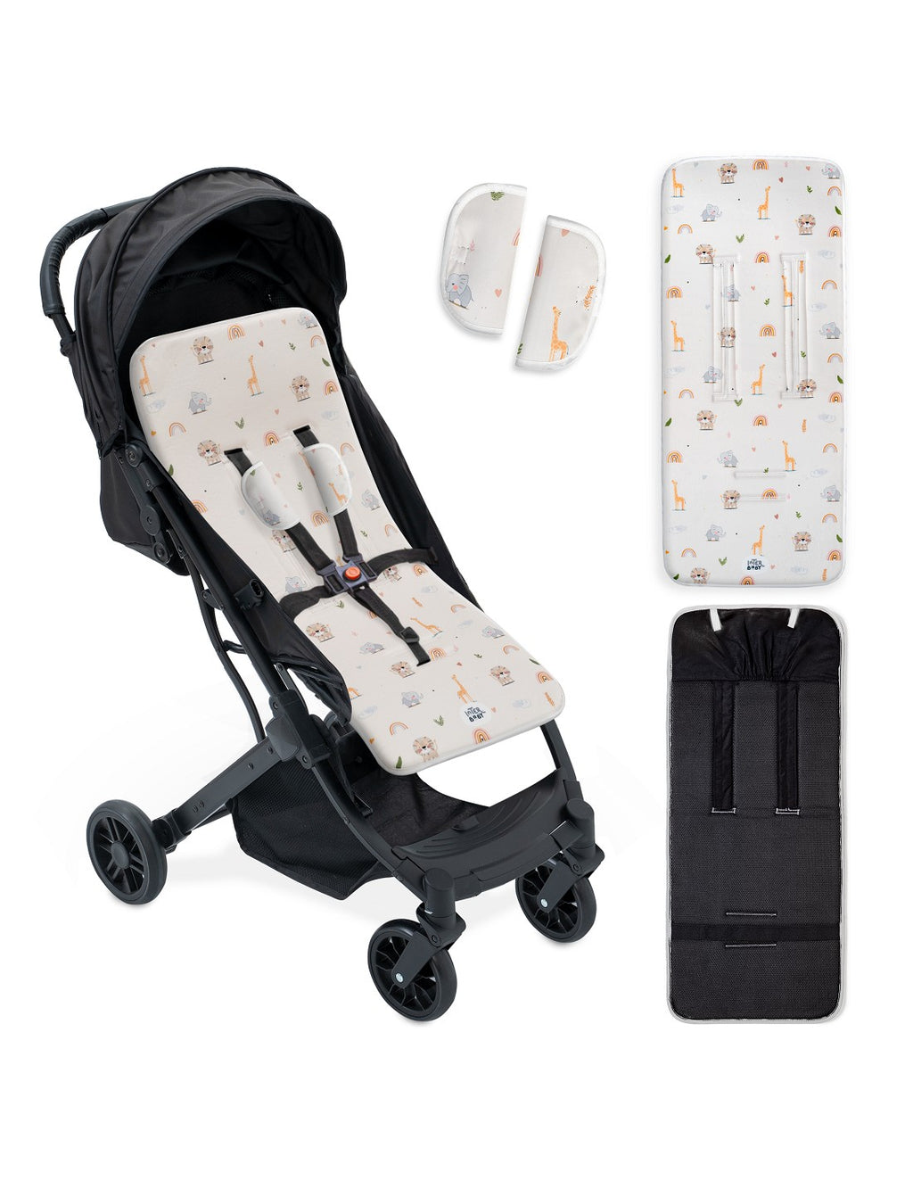 COLCHONETA MODELO SAFARI BEIGE INTERBABY