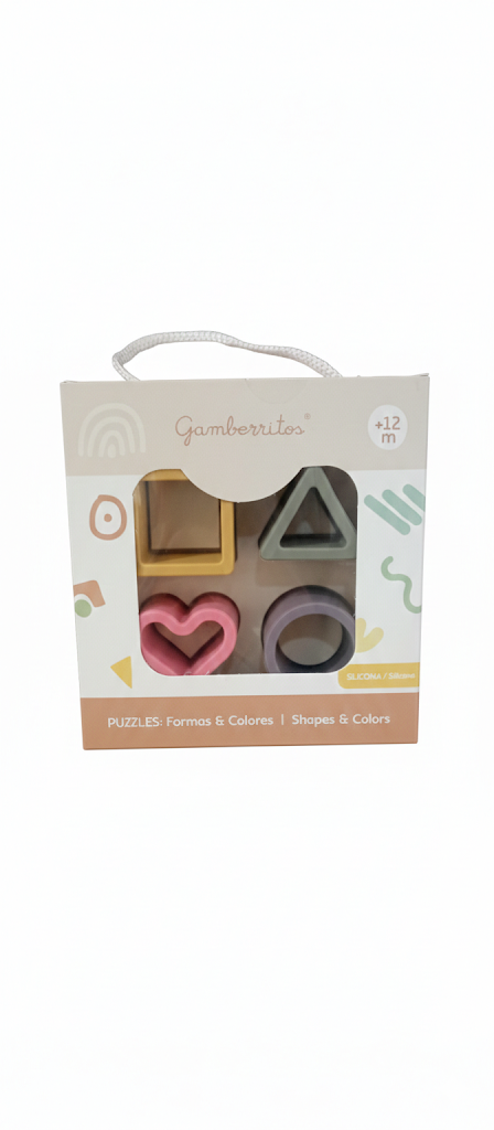 PUZZLES FORMAS Y COLORES. GAMBERRITOS