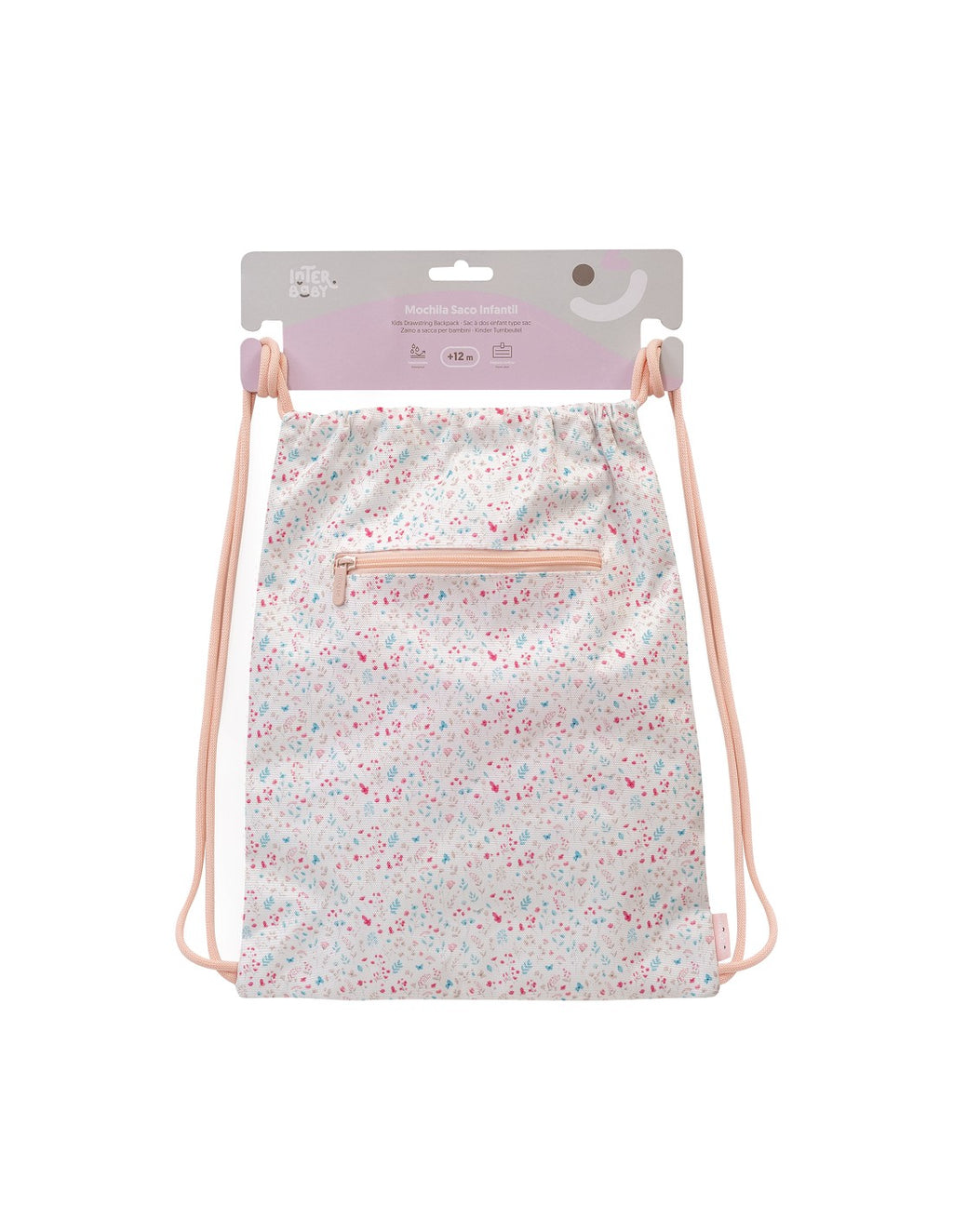 MOCHILA SACO INFANTIL PETALOS INTERBABY