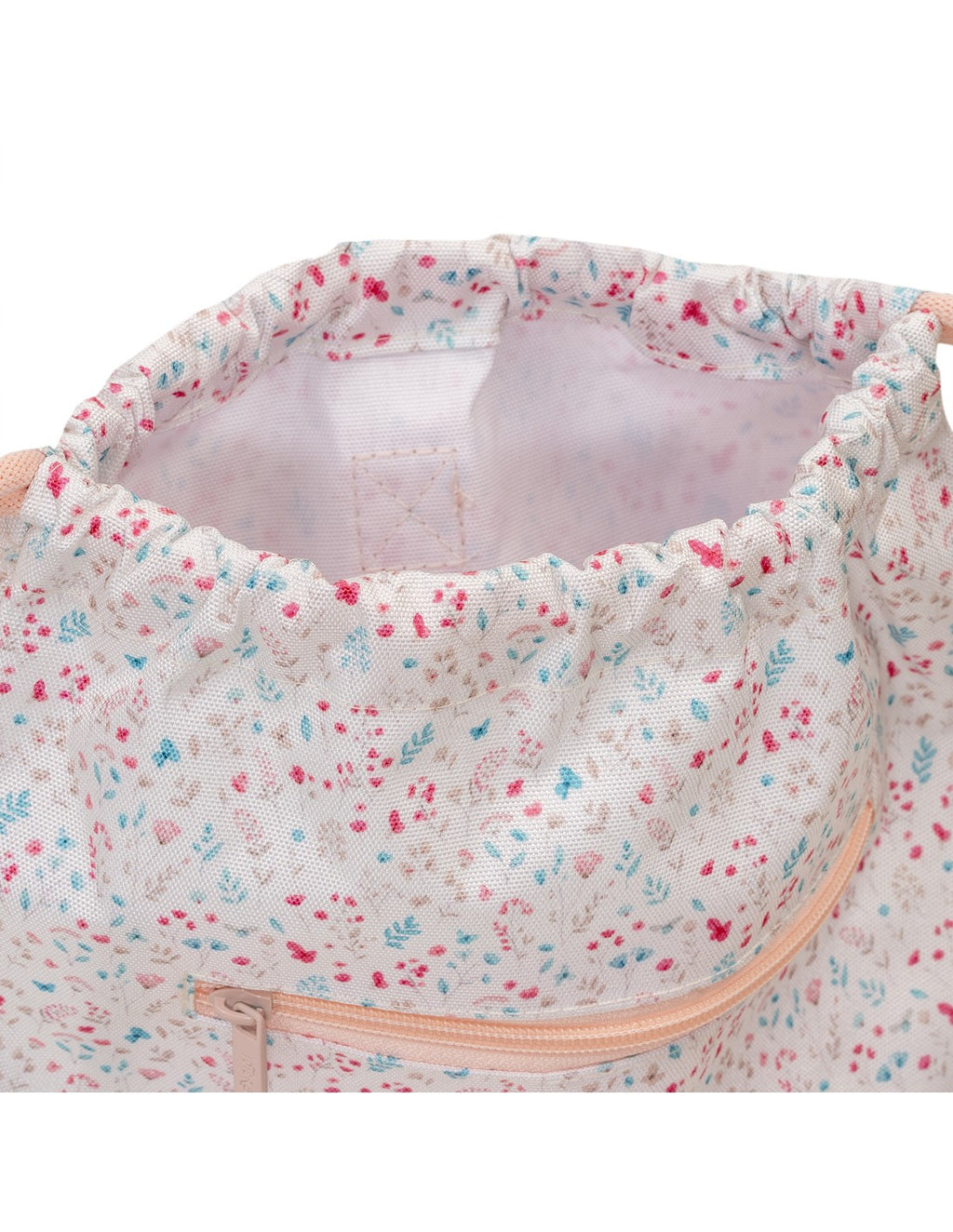 MOCHILA SACO INFANTIL PETALOS INTERBABY