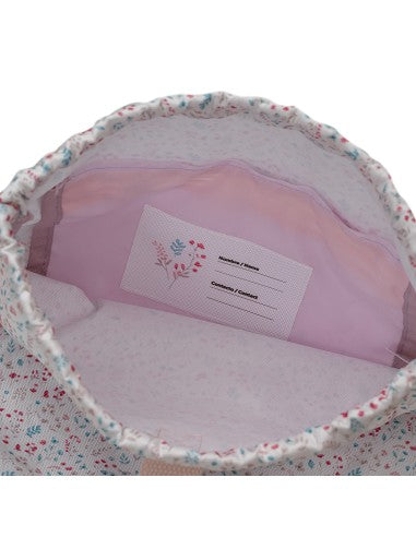 MOCHILA SACO INFANTIL PETALOS INTERBABY