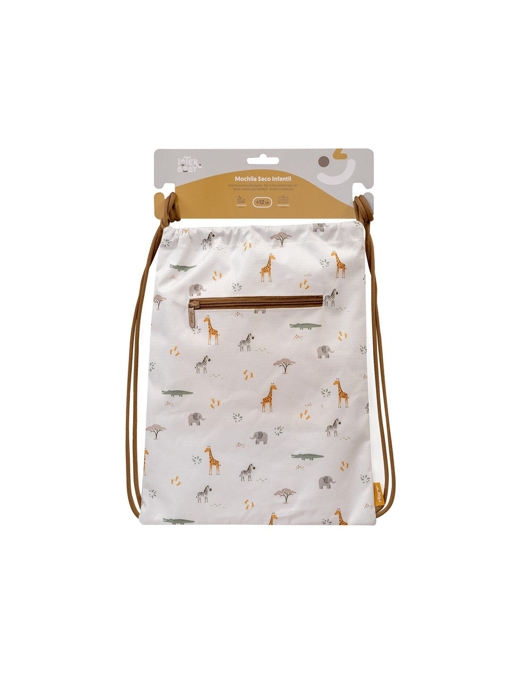 MOCHILA SACO INFANTIL SAVANNA INTERBABY