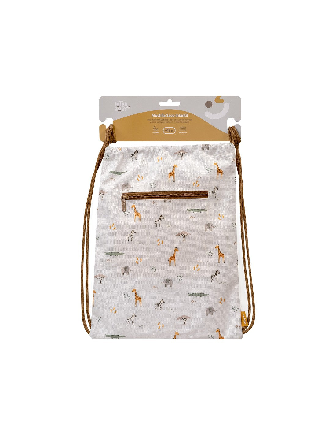 MOCHILA SACO INFANTIL SAVANNA INTERBABY