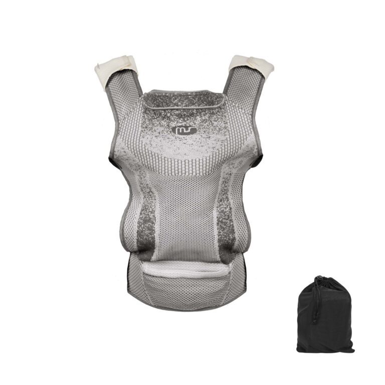 MOCHILA PORTA BEBE. KANGURO. MS — GRIS