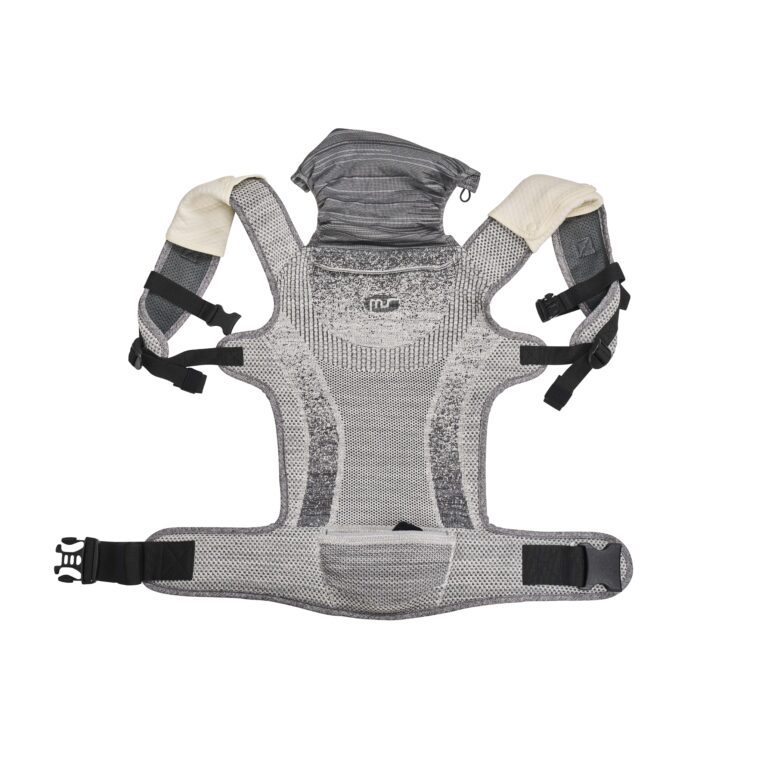 MOCHILA PORTA BEBE. KANGURO. MS — GRIS
