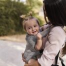 MOCHILA PORTA BEBE. KANGURO. MS — GRIS