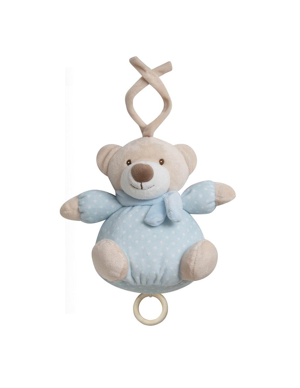 PELUCHE MUSICAL OSO. INTERBABY — ROSA