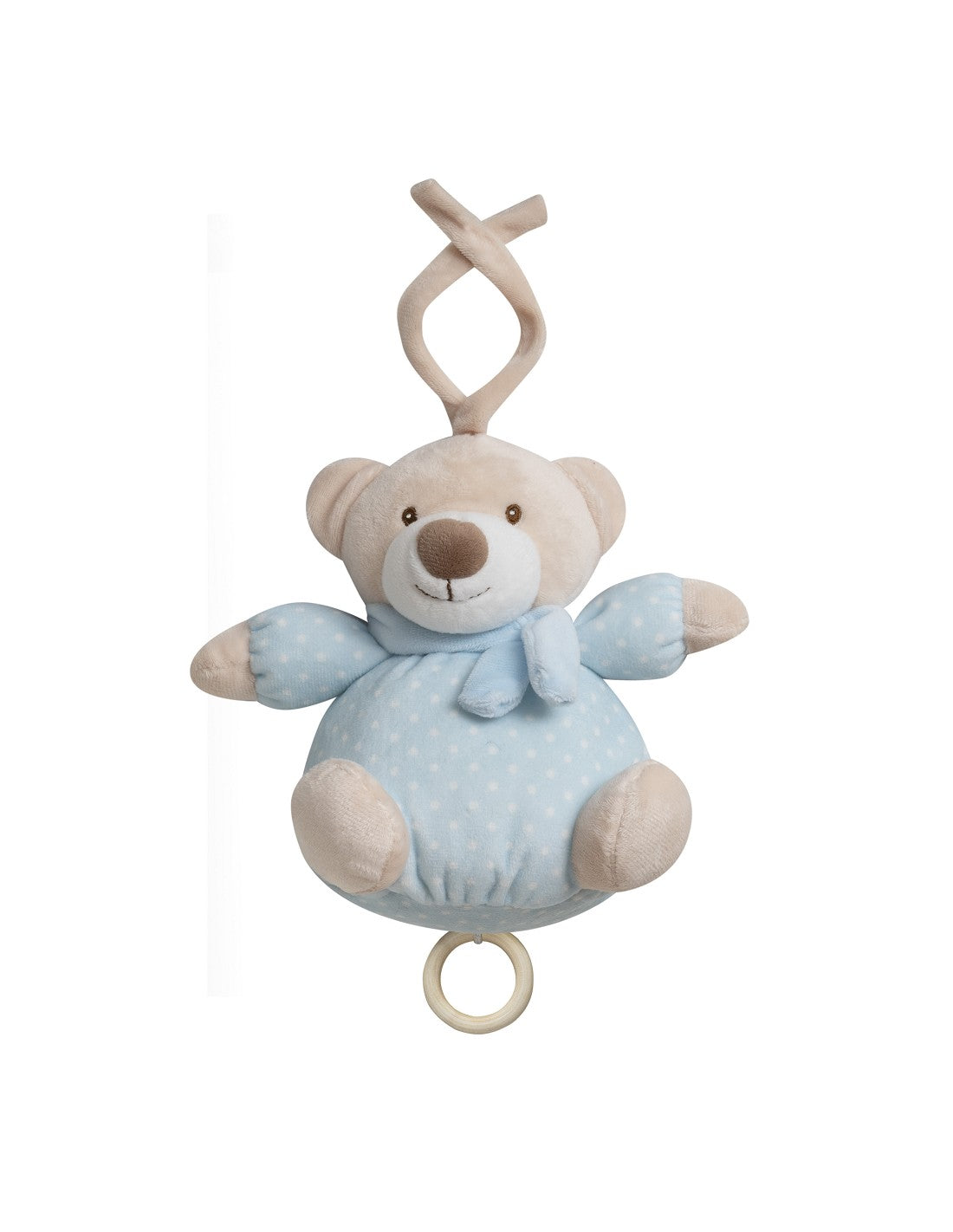 PELUCHE MUSICAL OSO. INTERBABY — ROSA