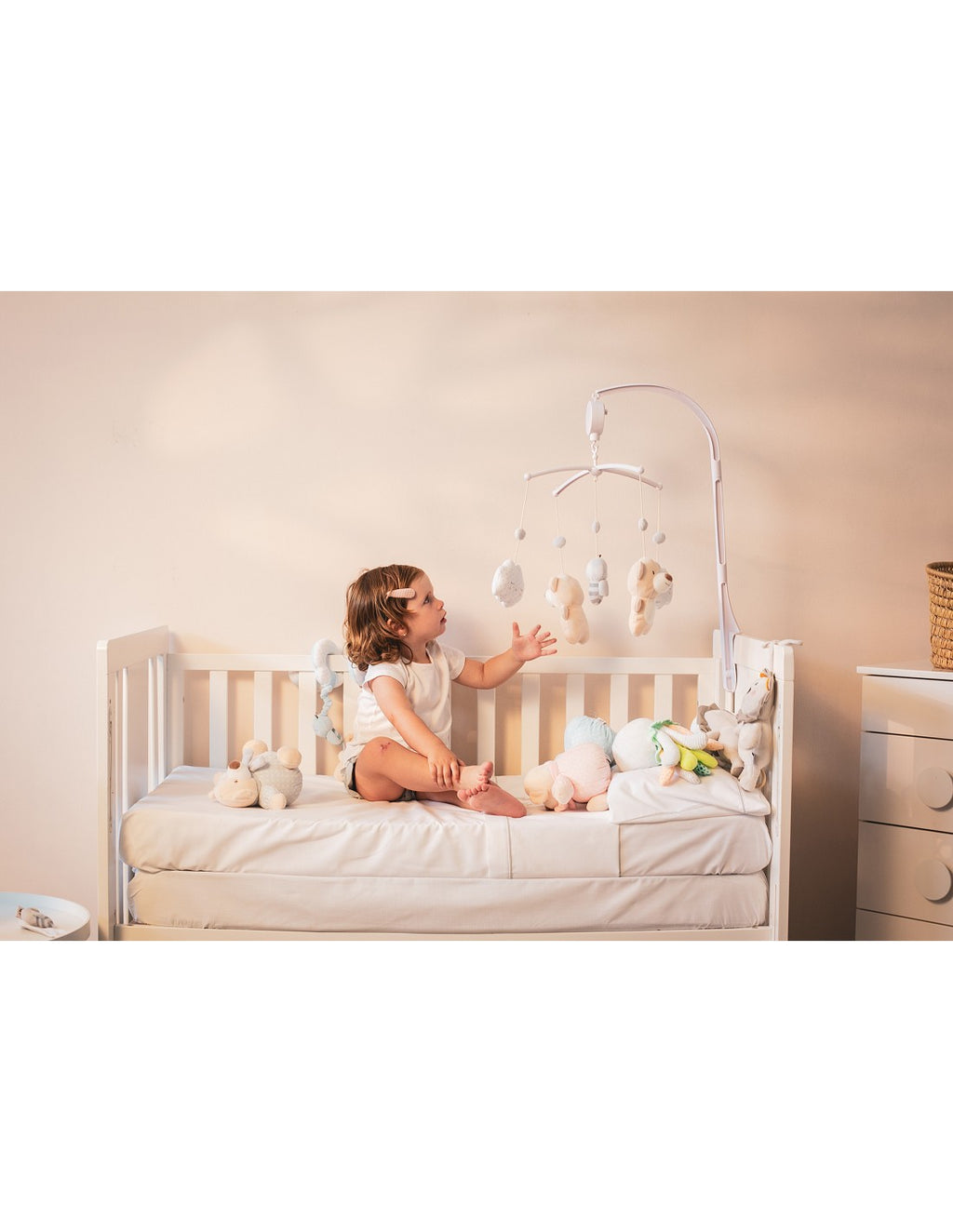 PELUCHE MUSICAL OSO. INTERBABY — ROSA