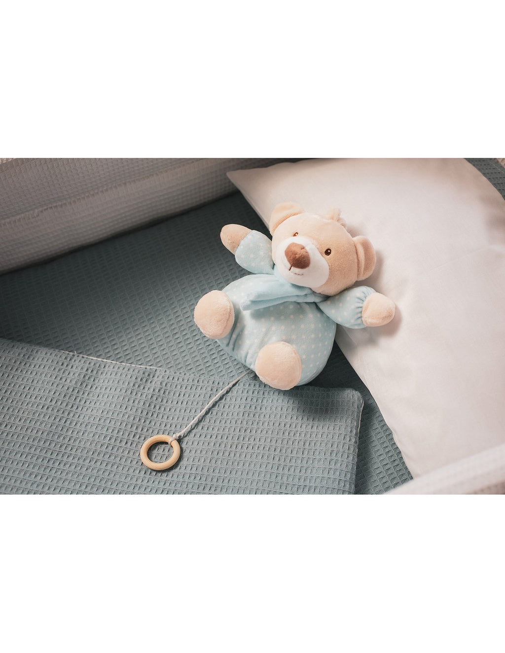 PELUCHE MUSICAL OSO. INTERBABY — ROSA
