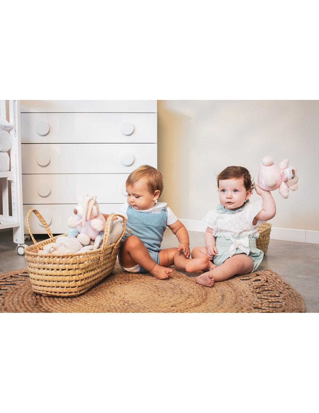 PELUCHE MUSICAL OSO. INTERBABY — ROSA