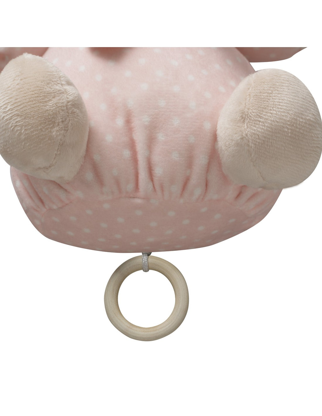 PELUCHE MUSICAL OSO. INTERBABY — ROSA