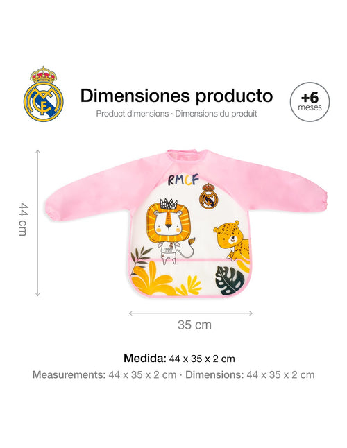 BABERO CON MANGAS DEL REAL MADRID
