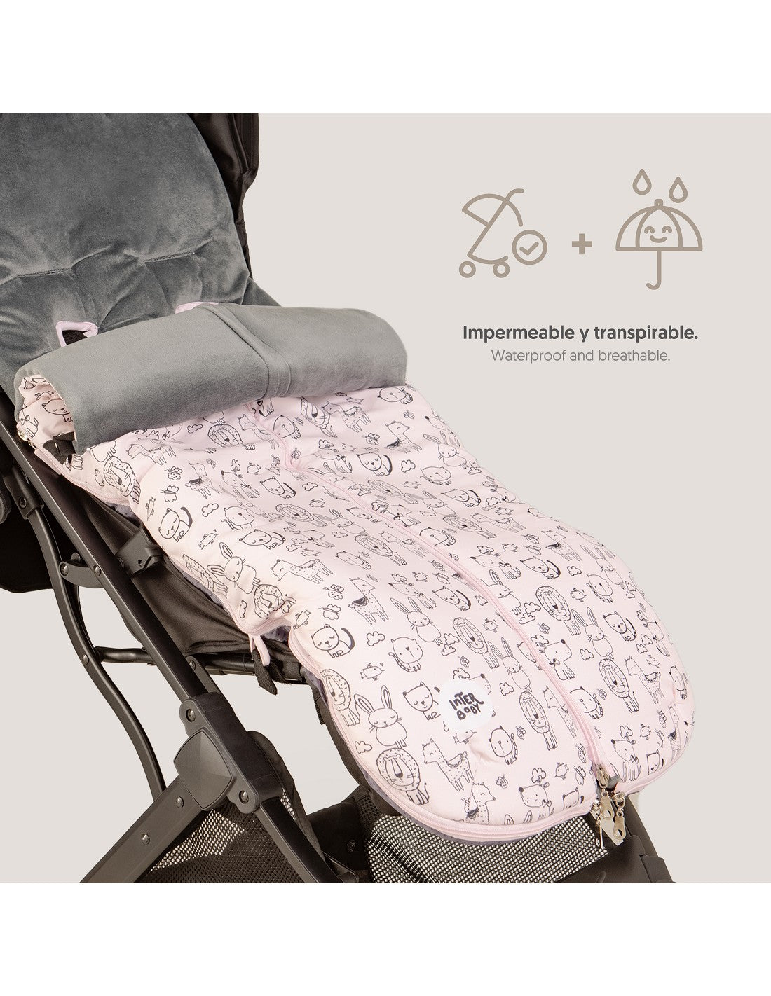 SACO UNIVERSAL DE SILLA DE PASEO INTERBABY ANIMALES