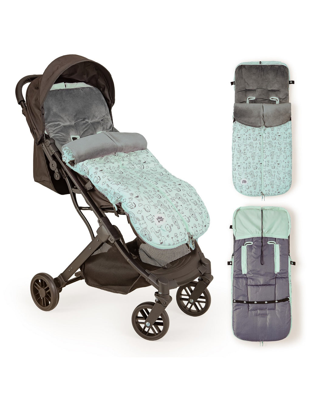 SACO UNIVERSAL DE SILLA DE PASEO INTERBABY ANIMALES