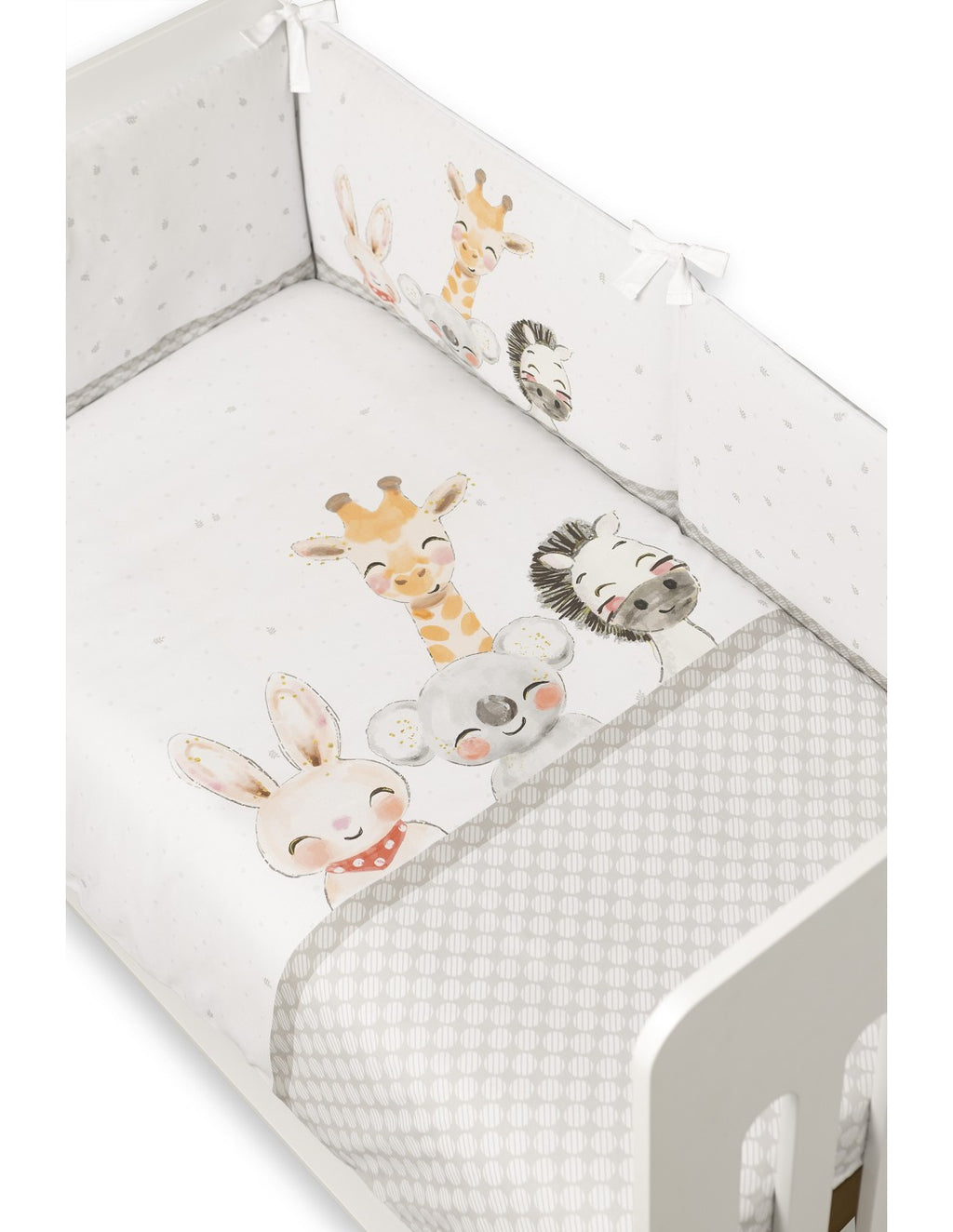 SET DE 2 PIEZAS FUNDA NORDICA Y CHICHONERA ACUARELA