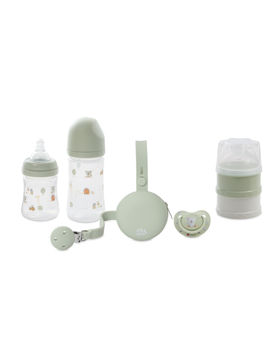 SET REGALO PARA BEBE 6 PIEZAS KOALA INTERBABY