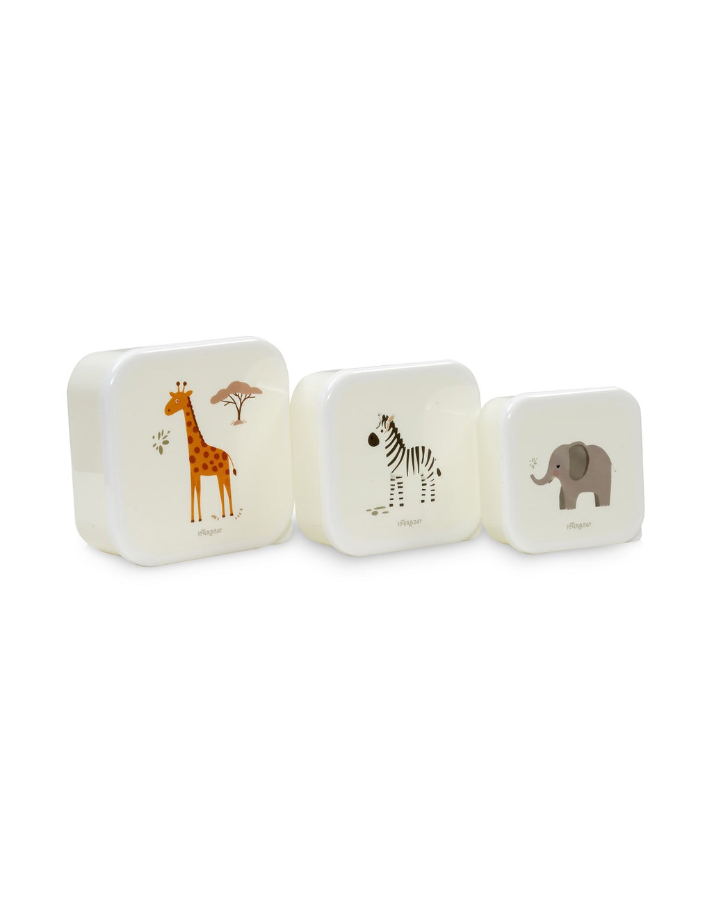 PACK ALIMENTACION 3 TUPPERS SAVANNA INTERBABY