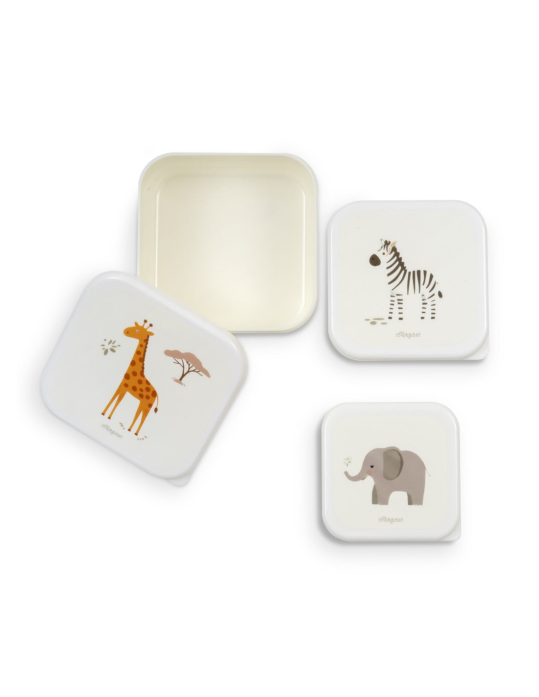 PACK ALIMENTACION 3 TUPPERS SAVANNA INTERBABY