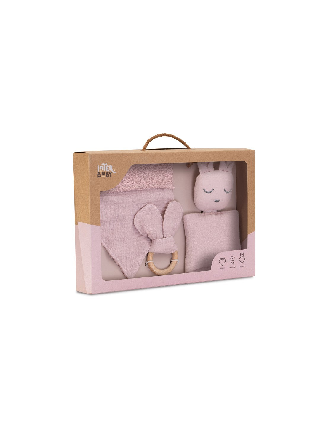 SET DE 3 PIEZAS BAMBU. INTERBABY