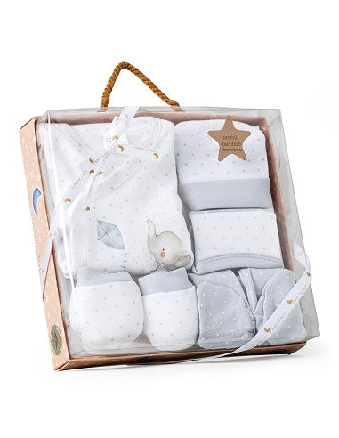 SET DE 5 PIEZAS BAMBÚ ELEFANTES INTERBABY