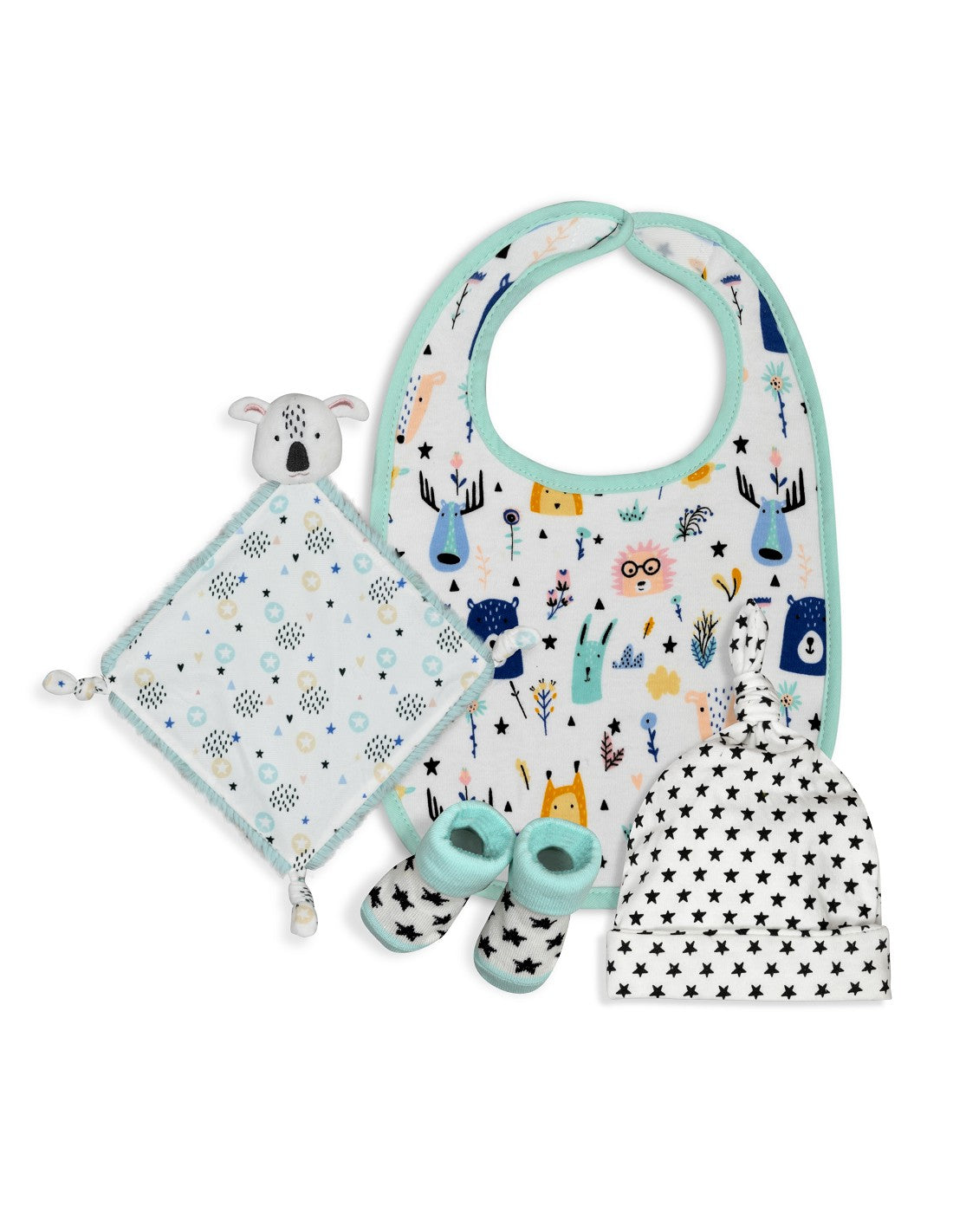 SET DE 4 PIEZAS KOALA RECIEN NACIDO.
