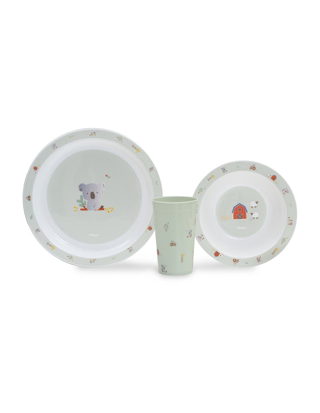 SET DE VAJILLA 3 PIEZAS MODELO KOALA