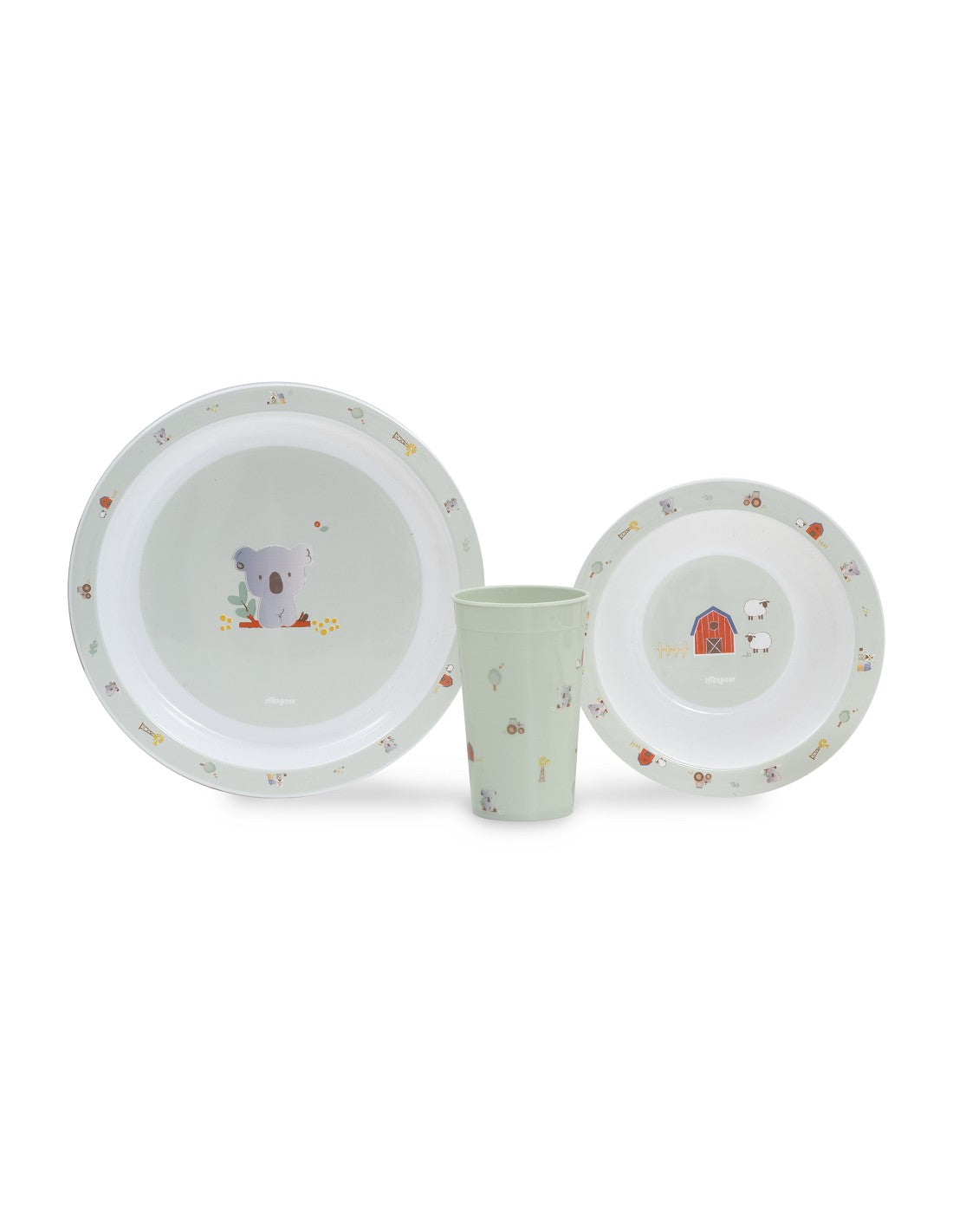SET DE VAJILLA 3 PIEZAS MODELO KOALA