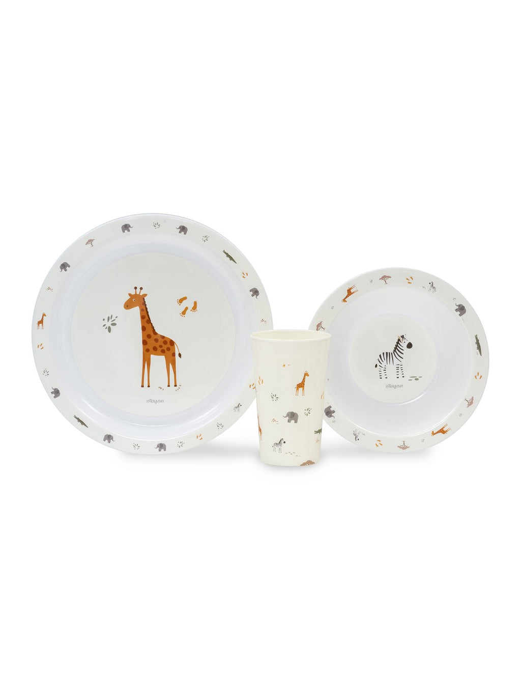 SET DE VAJILLA 3 PIEZAS MODELO SAVANNA BEIG