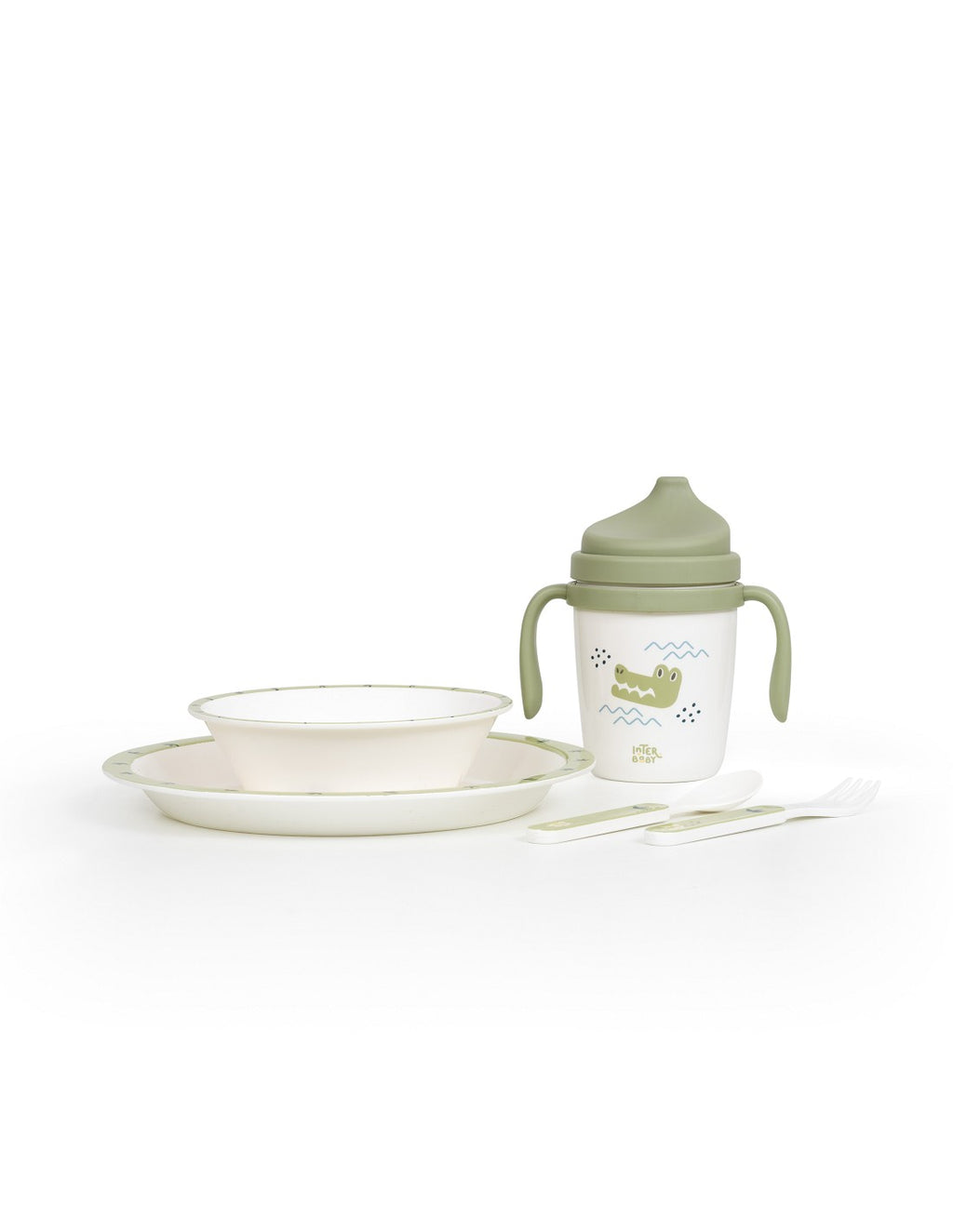 SET DE VAJILLA 5 PIEZAS AUSTRALIA. INTERBABY