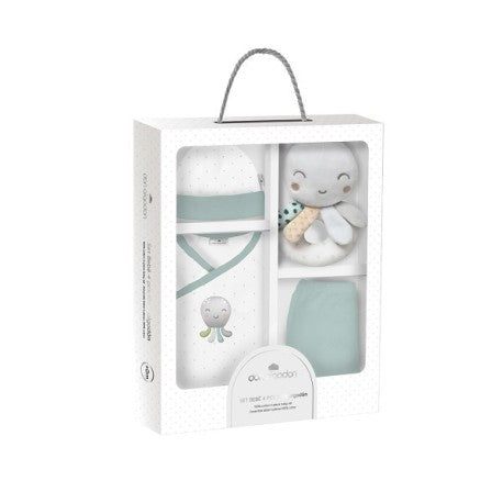SET DE 4 PIEZAS RECIEN NACIDO PULPO INTERBABY