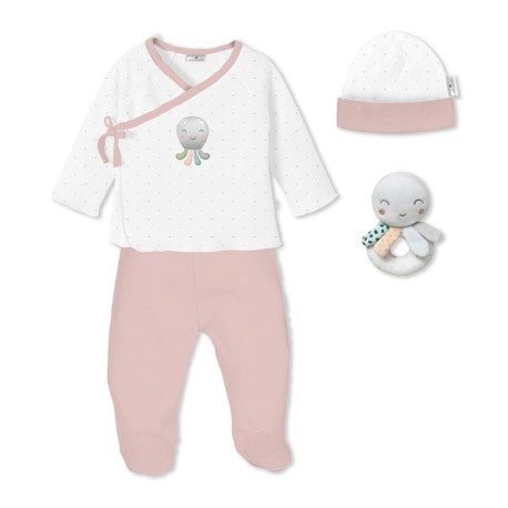SET DE 4 PIEZAS RECIEN NACIDO PULPO INTERBABY